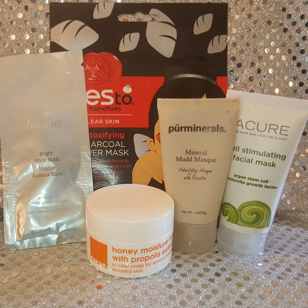 Face Mask bundle! Pur Minerals, Acure & more!